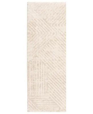 Km Home Leisure Cove Lace 2'3" x 7'7" Runner Area Rug