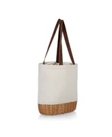 Picnic Time Pico Willow and Canvas Lunch Basket Bag