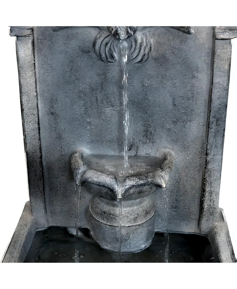 Sunnydaze Decor French-Inspired Reinforced Concrete Indoor/Outdoor Water Fountain