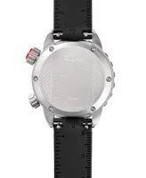 Abingdon Co. Women's Jane Black Silicone Strap Watch 35mm