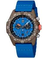 Luminox Men's Swiss Chronograph Bear Grylls Survival Eco Master Series Strap Watch 45mm