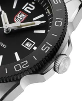 Luminox Men's Swiss Pacific Diver Black Rubber Strap Watch 44mm