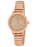 Rae Dunn Women's Quartz -Tone Alloy Bracelet Watch 30mm