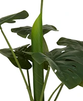 Contemporary Monstera Artificial Plant, 26.5"