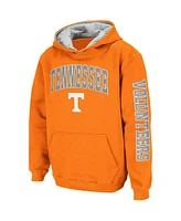 Youth Boys Colosseum Tennessee Orange Volunteers 2-Hit Team Pullover Hoodie