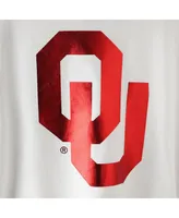 Women's Colosseum White Oklahoma Sooners Trey Dolman Long Sleeve T-shirt