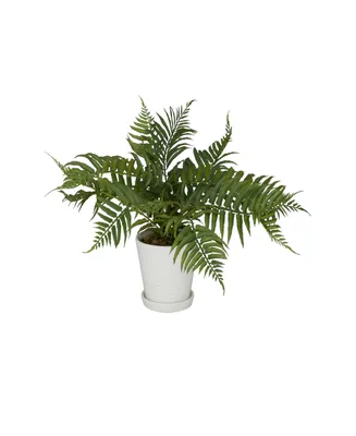 Traditional Fern Artificial Plant, 14.45"