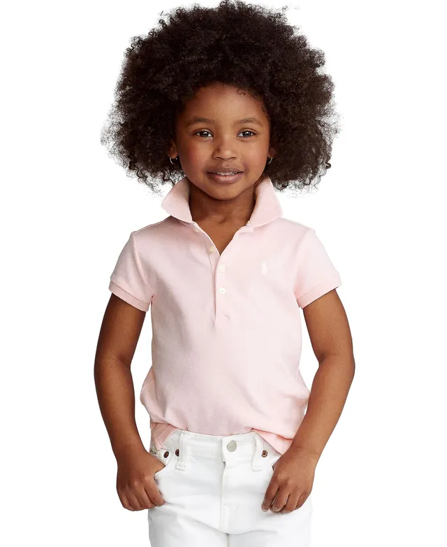 Polo Ralph Lauren Toddler and Little Girls Stretch Embroidered Pony Stretch  Cotton Leggings - Macy's