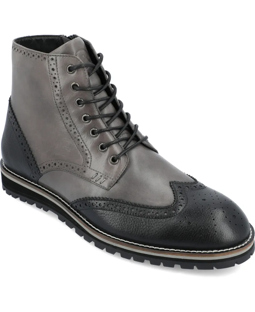 Thomas & Vine Men's Elijah Tru Comfort Foam Lace Up Ankle Boots