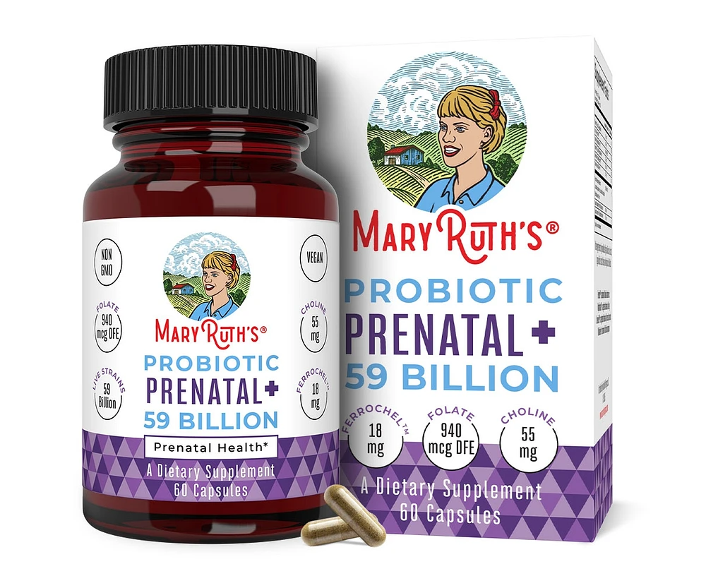 MaryRuth's Probiotic Prenatal + 59 Billion Cfu