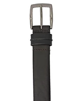 Duchamp London Men's Leather Non-Reversible Dress Belt