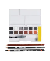 Derwent Shade and Tone Mixed Media 17 Piece Color Set