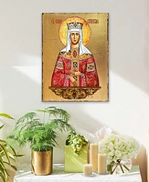 Designocracy Saint Elena Icon 16" x 12"