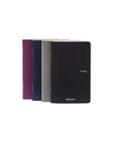 Fabriano Winter Colors Ecoqua Pocket Sized Dot Staple Bound Notebook 4 Piece Pack
