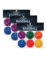 Champion Sports Plastic Baseballs, Set of 18