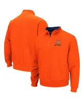 Men's Colosseum Virginia Cavaliers Tortugas Team Logo Quarter-Zip Jacket