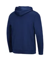 Men's Colosseum Navy Cal State Fullerton Titans Lantern Pullover Hoodie