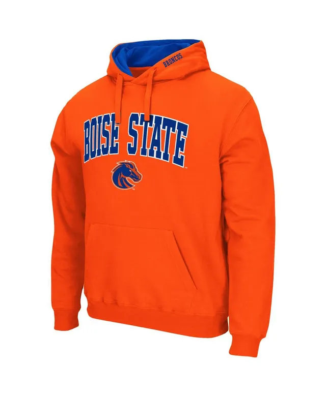 Men's Colosseum Royal Boise State Broncos Lace Up 3.0 Pullover Hoodie