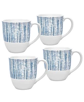 Colorwave Weave Set Of 4 Mugs, 12 Oz.