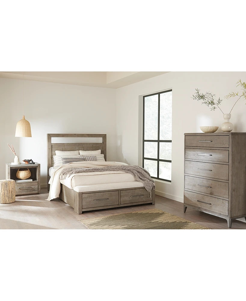 Intrigue Bedroom 3-Pc. Set (Queen Storage Bed, One