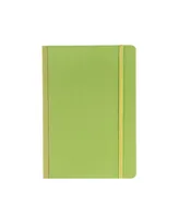 Fabriano Ecoqua Plus Fabric Bound Dotted A5 Notebooks, 5.8" x 8.3"