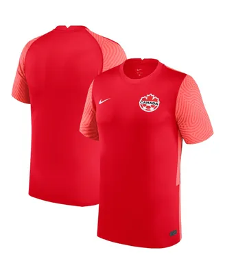 Big Boys Nike Red Canada Soccer Home Replica Jersey