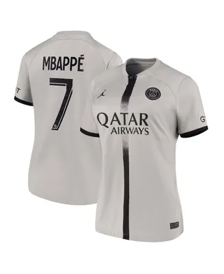 Women's Nike Kylian Mbappe Black Paris Saint-Germain 2022/23 Away Breathe Stadium Replica Player Jersey