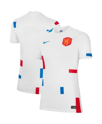 Women's Nike White Netherlands National Team 2022/23 Away Replica Blank Jersey