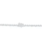 Grown With Love Lab Grown Diamond 17" Tennis Necklace (5 ct. t.w.) in 14k White Gold