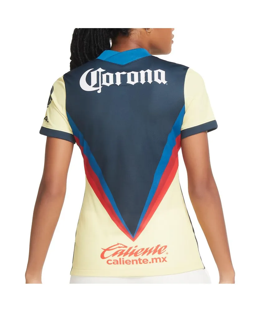 Women's Nike Yellow Club America 2020/21 Home Replica Jersey