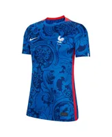 Women's Nike Blue France National Team 2022/23 Home Replica Blank Jersey