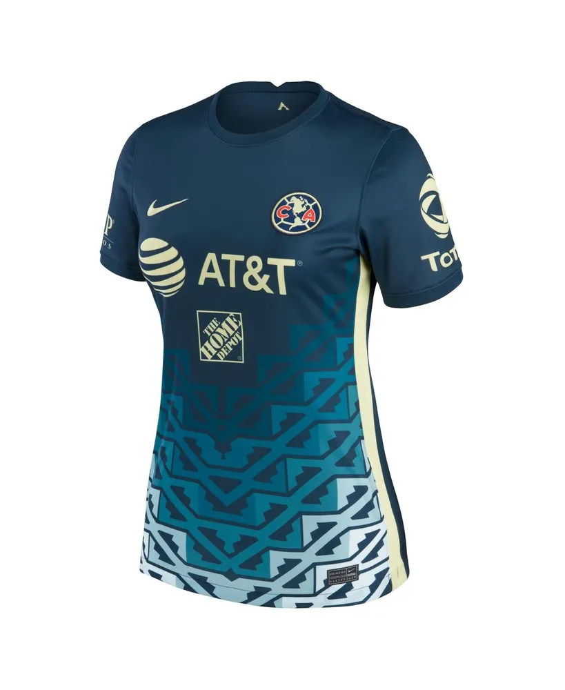 Women's Nike Navy Club America 2021/22 Away Breathe Stadium Replica Jersey