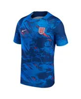 Men's Nike Blue England National Team 2022/23 Pre-Match Top