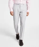 Tommy Hilfiger Men's Modern Fit Flex Stretch Linen Suit Pants