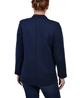 Ny Collection Petite 3/4 Sleeve Ponte Jacket