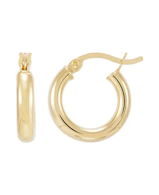 Giani Bernini Polished Tube Hoop Earrings, 15mm