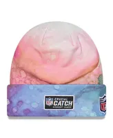 Men's New Era Pink Chicago Bears 2022 Nfl Crucial Catch Knit Hat