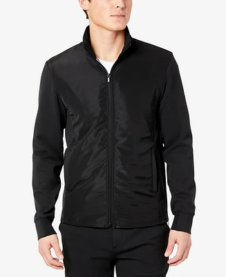 Kenneth Cole Men's Active Mock Neck Jacket