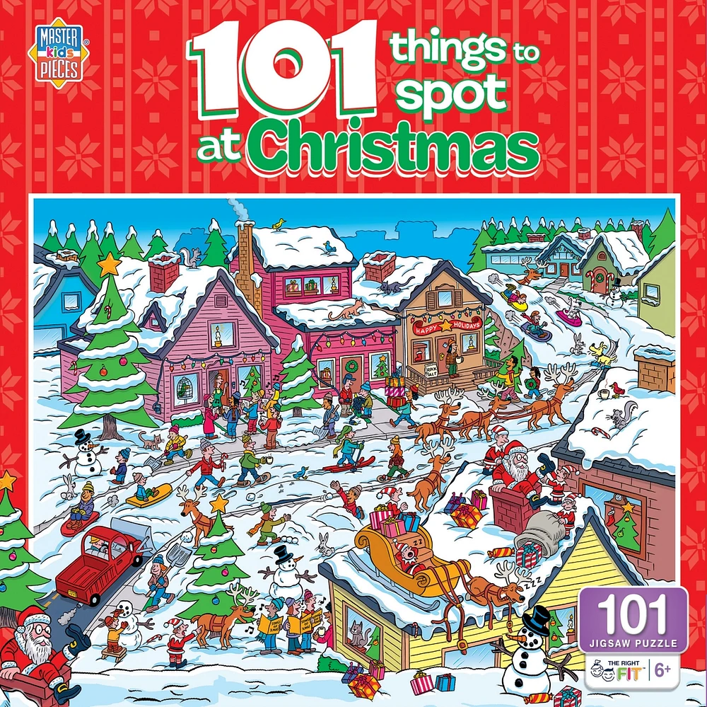 Masterpieces Things to Spot at Christmas 100 Piece Jigsaw Puzzle