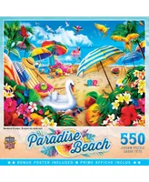 Masterpieces Paradise Beach - Weekend Escape 550 Piece Jigsaw Puzzle