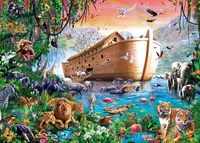 Masterpieces Inspirational - Noah's Ark Finds Shore 550 Piece Puzzle