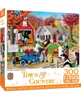 Masterpieces Town & Country Fall Finds 300 Piece Ez Grip Jigsaw Puzzle