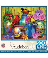 Masterpieces Audubon - Feathered Reflections 300 Piece Ez Grip Puzzle