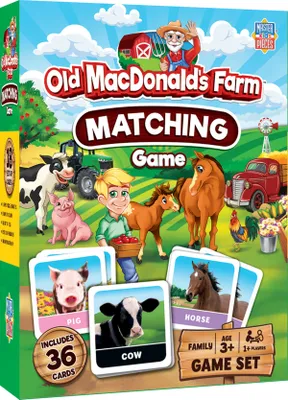 Masterpieces Officially Licensed Old MacDonald Matching Game for Kids