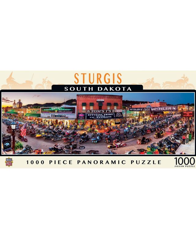 Masterpieces Sturgis 1000 Piece Panoramic Jigsaw Puzzle for Adults