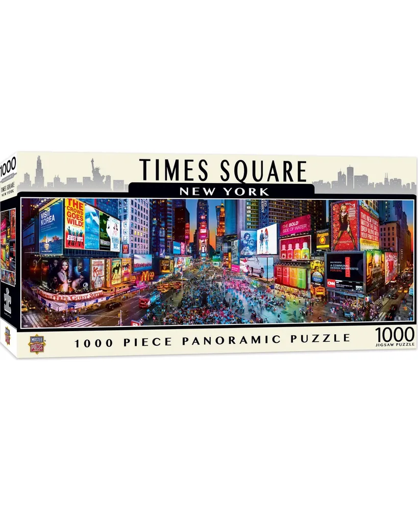 Masterpieces Times Square 1000 Piece Panoramic Jigsaw Puzzle