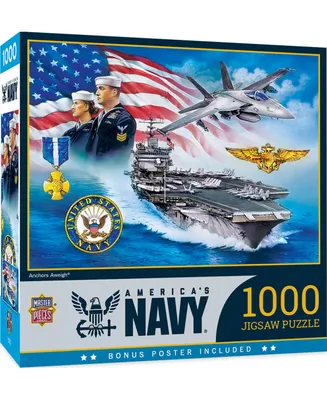 Masterpieces America's Navy - Anchors Away 1000 Piece Jigsaw Puzzle