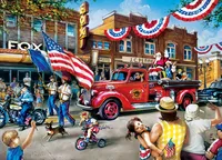 Masterpieces Hometown Heroes - Parade Day 1000 Piece Jigsaw Puzzle