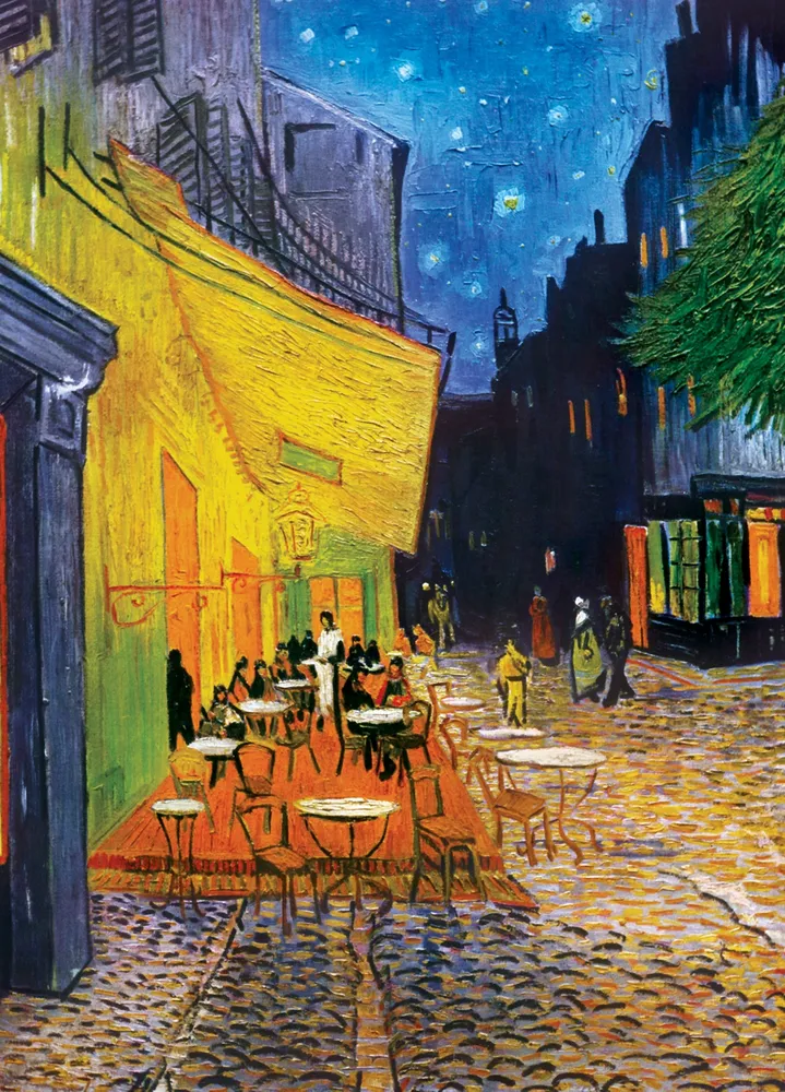 Masterpieces of Art - Cafe Terrace at Night 1000 Piece Puzzle