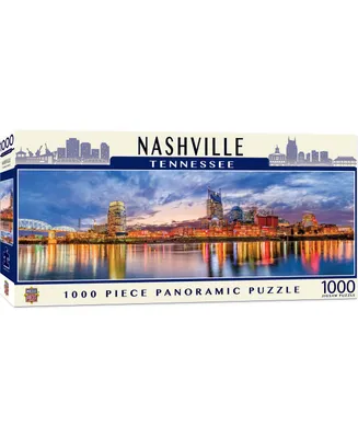 Masterpieces Nashville 1000 Piece Panoramic Jigsaw Puzzle for Adults